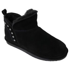 BEARPAW Annabelle studded black suede boots. Water & stain repellent. New w/ tag